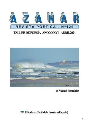 REVISTA POÉTICA AZAHAR CIENTO VEINTE Y NUEVE