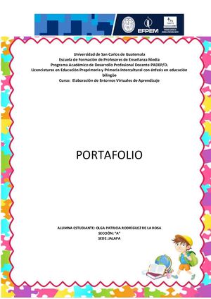 Portafolio Eva Olga Rodríguez