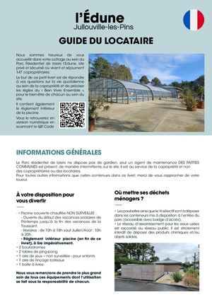 Livret Guide Du Locataire - L'édune