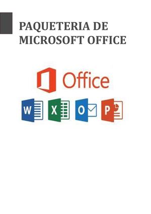 Paqueteria De Microsoft Office
