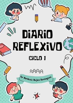 MI DIARIO REFLEXIVO CICLO-1