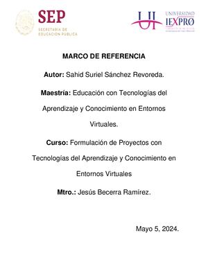Marco De Referencia