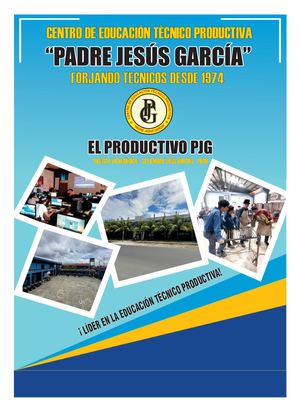 Revista CETPRO Padre Jesús Garcia