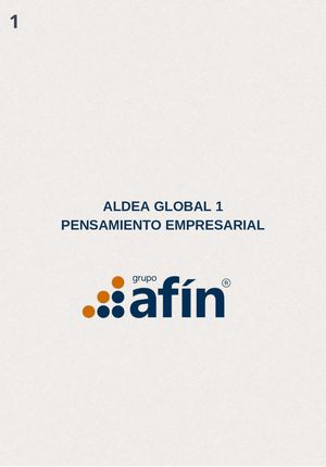 Grupo Afín Tercera Entrega