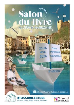 Brochure Salon Du Livre à Narbonne 2024