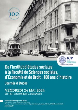 Journee Etudes Centenaire Fassed