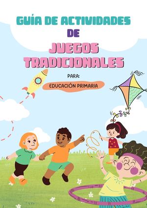 Guía De Actividades Juegos Tradicionales