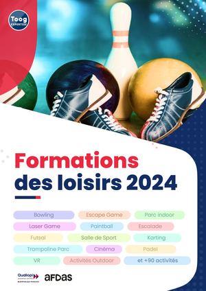 Formations 2024 - Loisirs - Toog Expertise