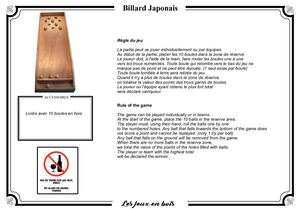 Billard Japonais