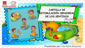 Cartilla De Estimulación Sensorial De Los Sentidos