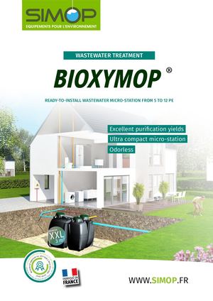 Bioxymop : ready to install wastewater microstation from 5 to 12 PE