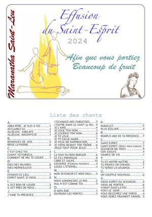 Chants Effusion 2024