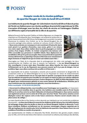 Compte-rendu Rouget-de-Lisle 29 avril 2024