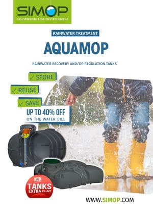 Rainwater harvesting: the AQUAMOP range