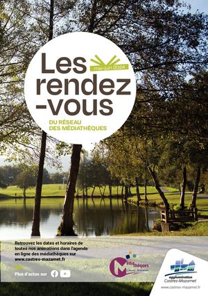 mai-juin 2024, les rendez-vous du réseau des médiathèques