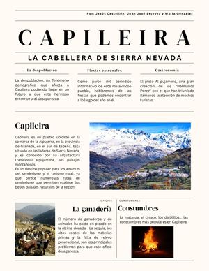 Periódico Capileira