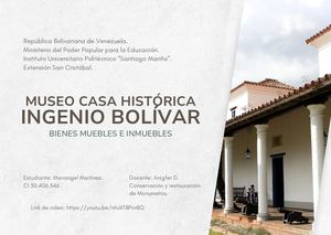 BIENES MUEBLES E INMUEBLES - Mariangel Martinez