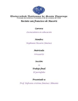 Portafolio Supervision Escolar