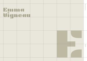 Portfolio CV Emma VIGNEAU 2024