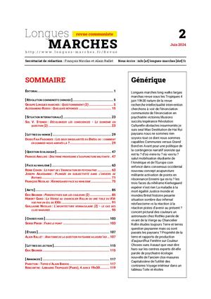 Revue communiste Longues marches n°2 - Juin 2024