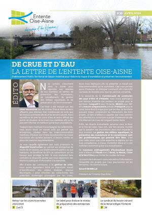 Lettre d'info Crue et d'Eau n°10 - Avril 2024