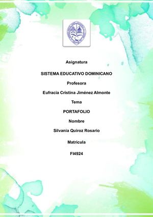 Portafolio Digital Silvania