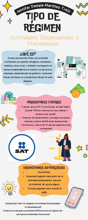 Infografía Tipos De Régimen