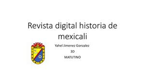 Revista Digital Historia De Mexicali