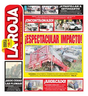 La Roja, Jueves 9 De Mayo De 2024