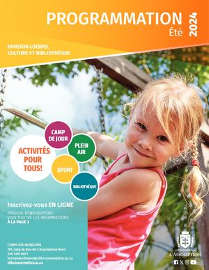 PROGRAMMATION ÉTÉ | CAMP DE JOUR 2024