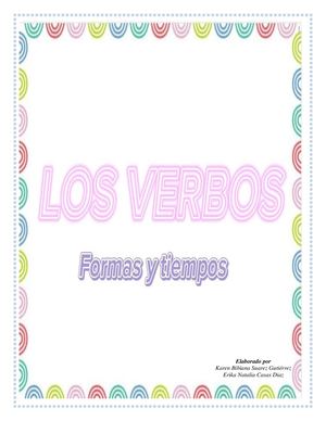 Secuencia Didáctica - El verbo (formas y tiempos de los verbos).
