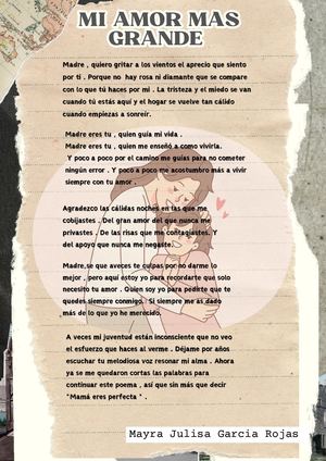 Poemas para mamá