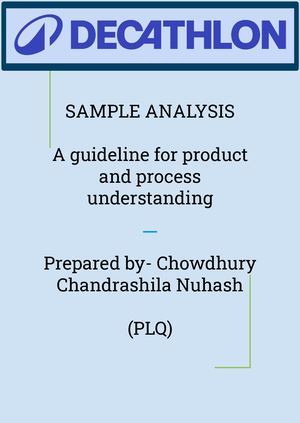 Sample Analysis