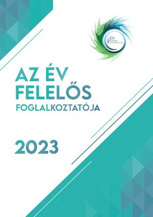 Az év Felelős Foglalkoztatója 2023 Kiadvány