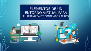 Elementos de un EVA y contenidos afines