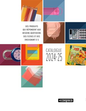 Catalogue Coopsco 2024 2025