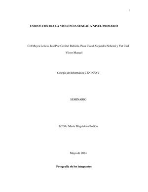 Proyecto De Nacion Bachillerato Por Madurez