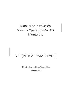 Manual De Instalacion De Mac Os Monterrey