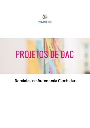 Domínios De Autonomia Curricular Definições