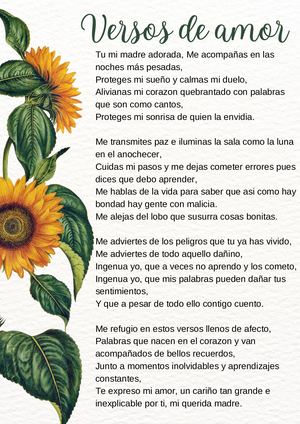 Versos De Amor (1)