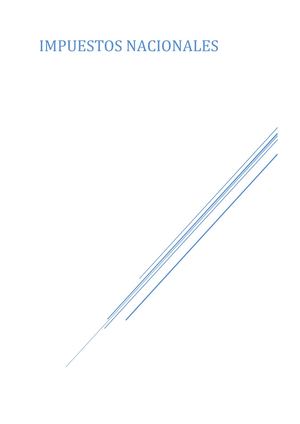 Trabajo Impuestos Nacionales
