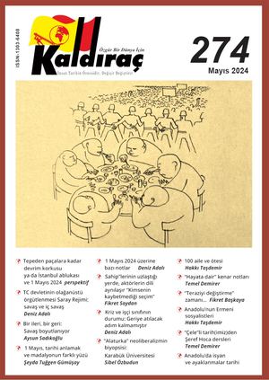 KALDIRAÇ 274. SAYI MAYIS 2024