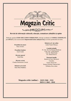 MAGAZIN CRITIC, nr 85