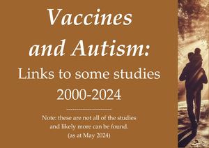Vaccines and Autism: Links to studies - 2000-2024