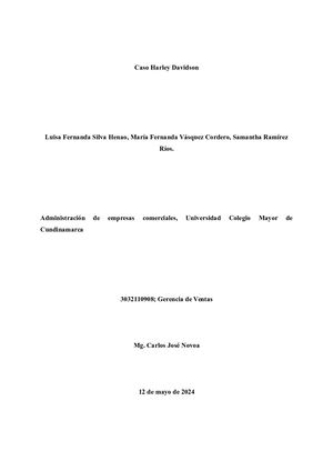 Caso Harley Davidson