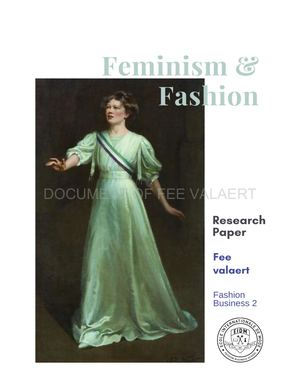 Research Paper Feminism & Fashion_Valaert Fee