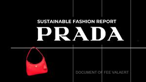 Presentation Sustainability Report Prada_Valaert Fee