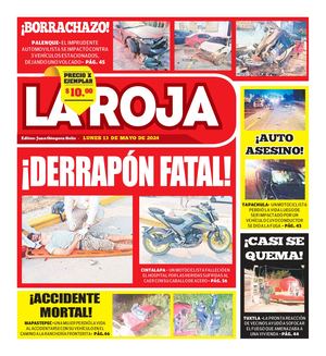 La Roja, Lunes 13 De Mayo De 2024