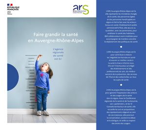 Plaquette institutionnelle - ARS Auvergne Rhône Alpes