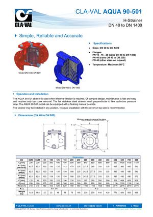 CLA-VAL AQUA 90-501 (ENG)